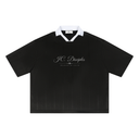 “Jesus Saved Me” Striped Boxy Soccer Jersey