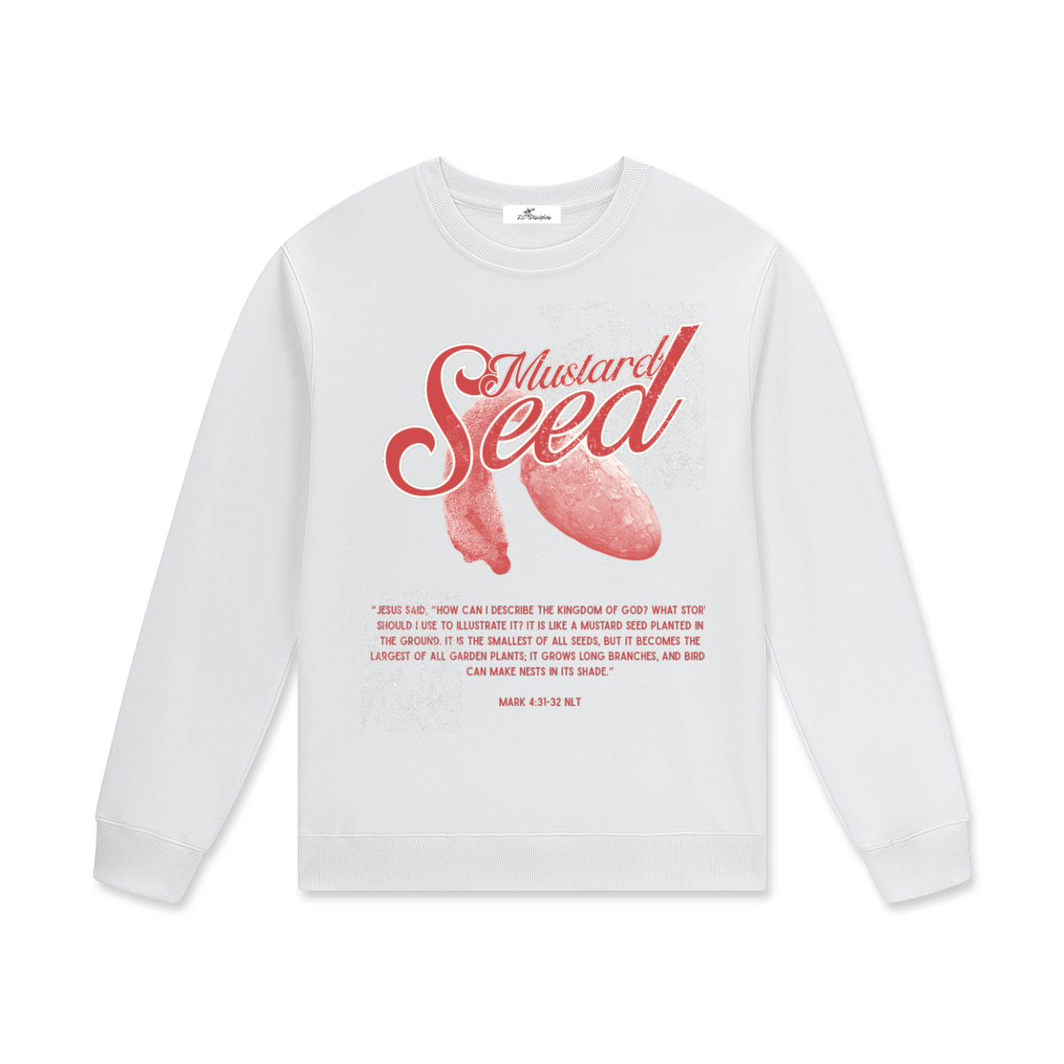 Mustard Seed Crewneck – Mark 4:31-32
