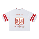 Taped Mesh Boxy T-shirt