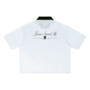 “Jesus Saved Me”  Striped Boxy Soccer Jersey