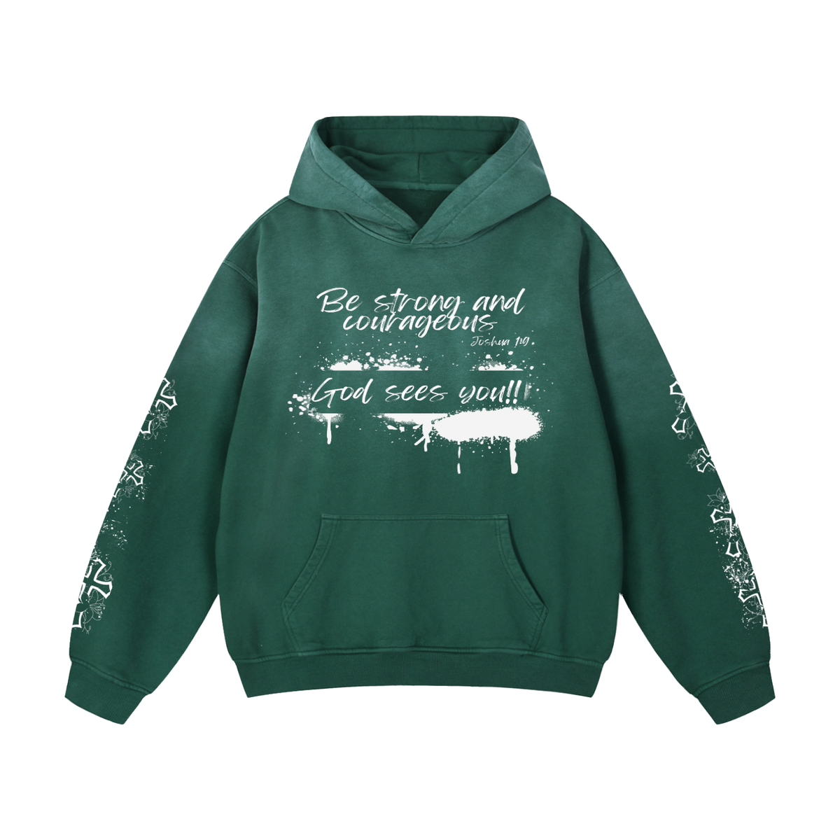 Joshua 1:9 Hoodie