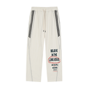 Reflection Striped Straight-Leg Sweatpants