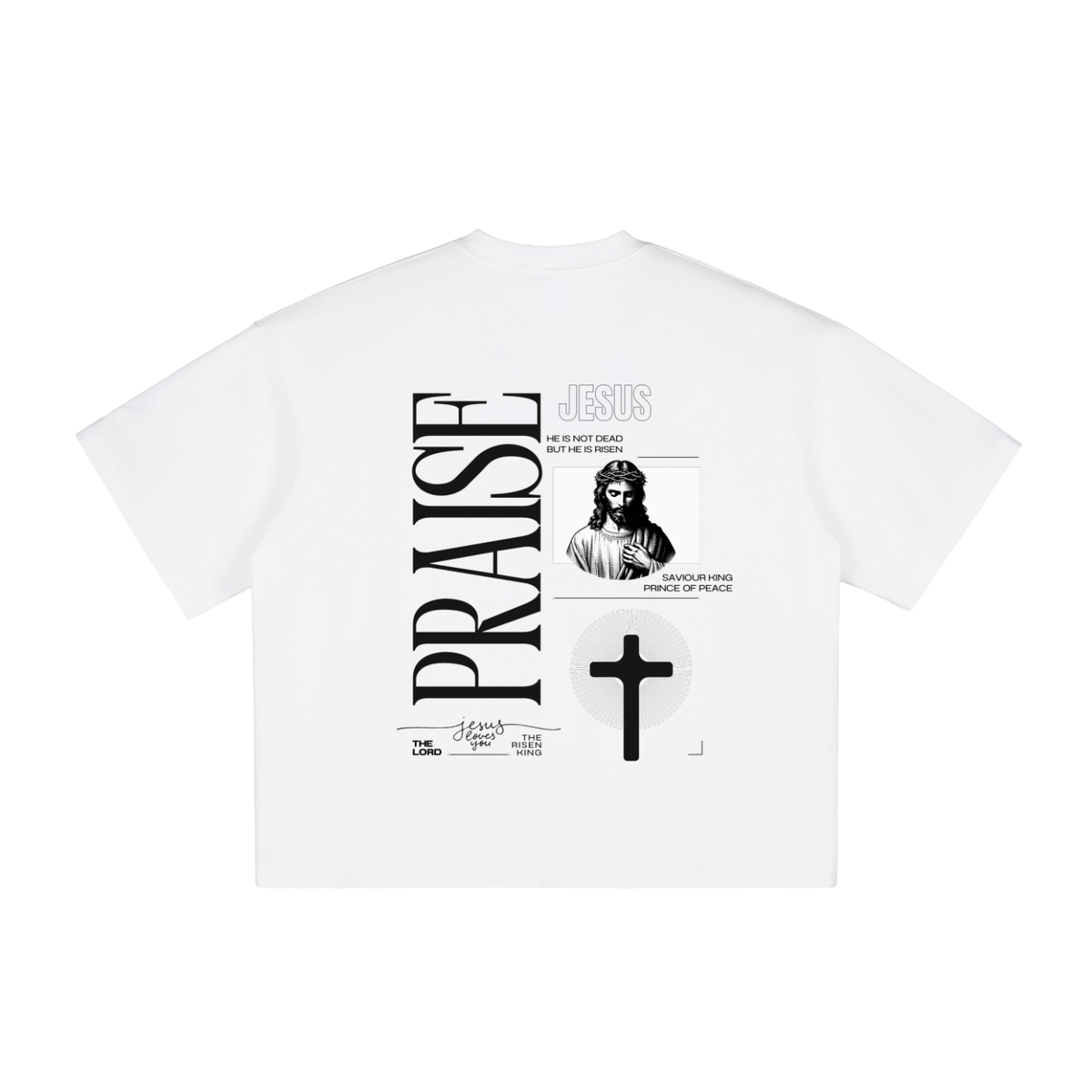 Risen King Vintage Washed Boxy T-Shirt