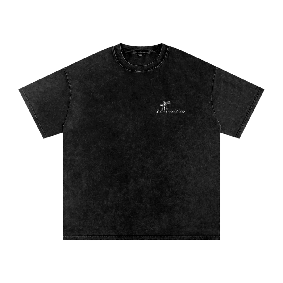 Jesus is King Of Kings Acid Wash Oversize T-Shirt