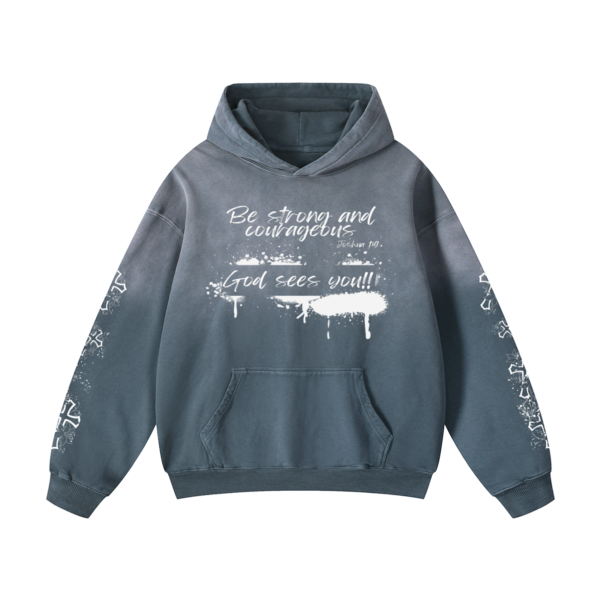 Joshua 1:9 Hoodie