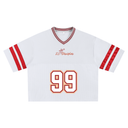 Taped Mesh Boxy T-shirt