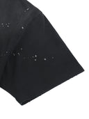 Hand-Frayed Sunfade Paint Splatter T-Shirt